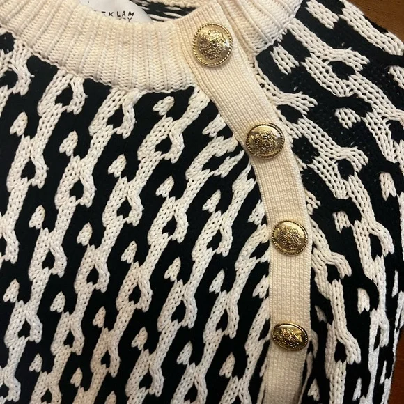 DEREK LAM 10 CROSBY SAWYER SWEATER EUC SIZE XS - Picture 3 of 11